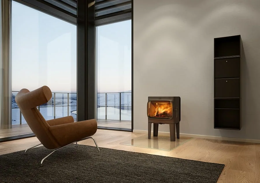 Kaminofen Jøtul F 305 im Wohnraum