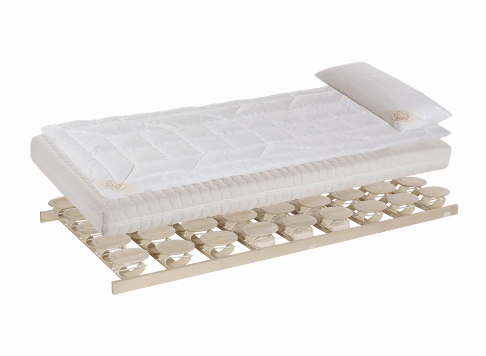 Relax 2000 Naturschlafsystem mit Lattenrost und Matratze